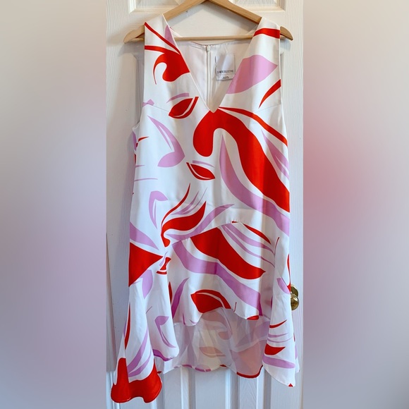 C/MEO Collective Floral sleeveless asymmetrical dress - Picture 5 of 10